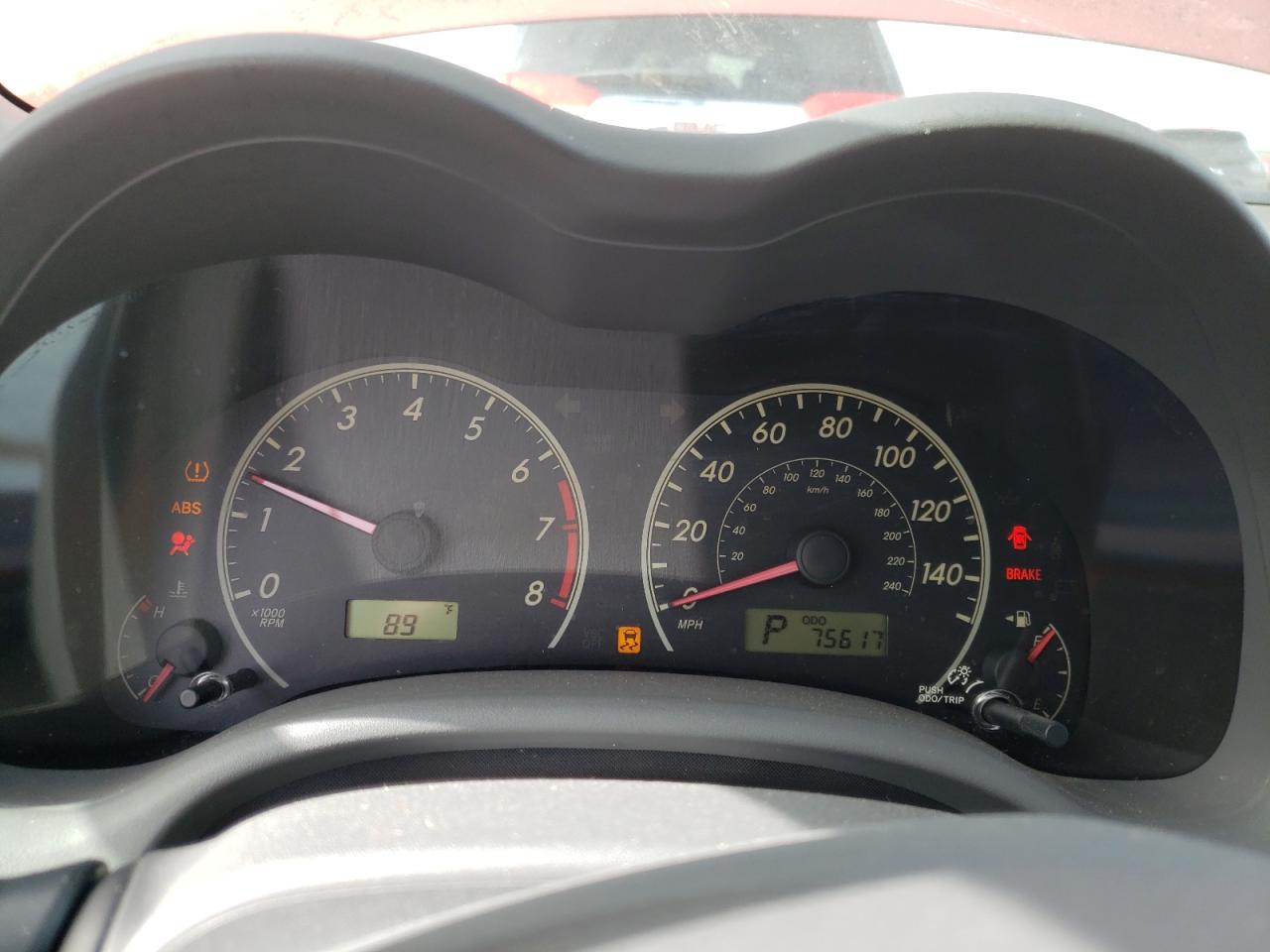 2010 Toyota Corolla VIN JTDBU4EE7A9122764 Copart auction photo, front end / hail damage thumbnail 9