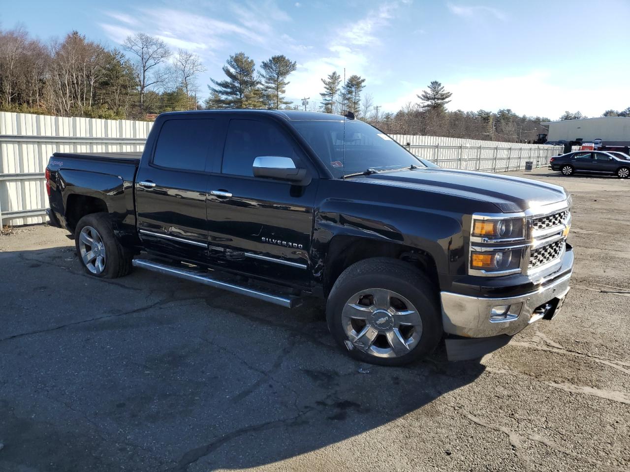 2014 Chevrolet Silverado VIN 3GCUKSEC8EG100974 Copart auction photo, side / minor dent/scratches damage thumbnail 4