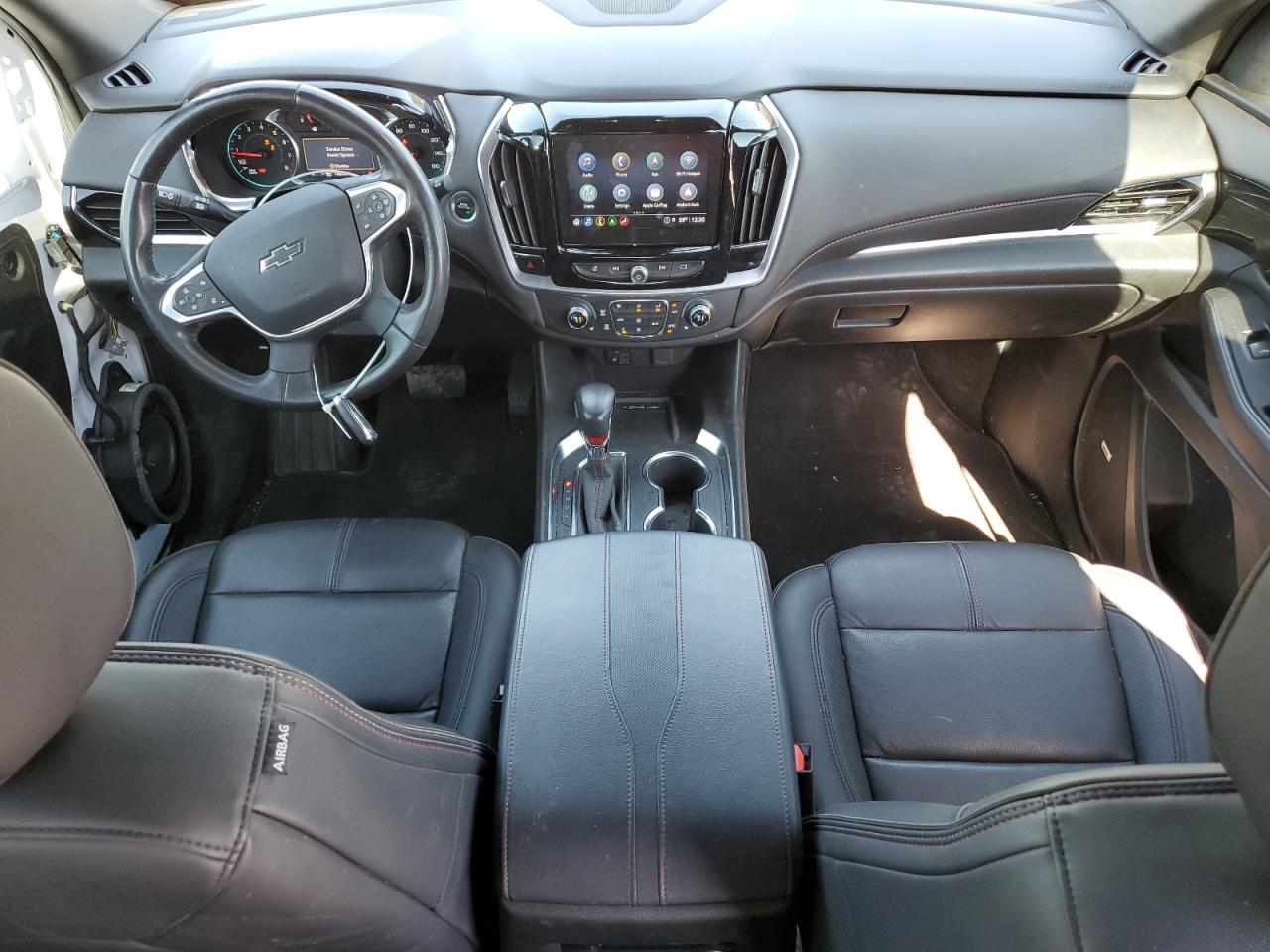 2022 Chevrolet Traverse VIN 1GNERJKW5NJ190633 Copart auction photo, front end / side damage thumbnail 8