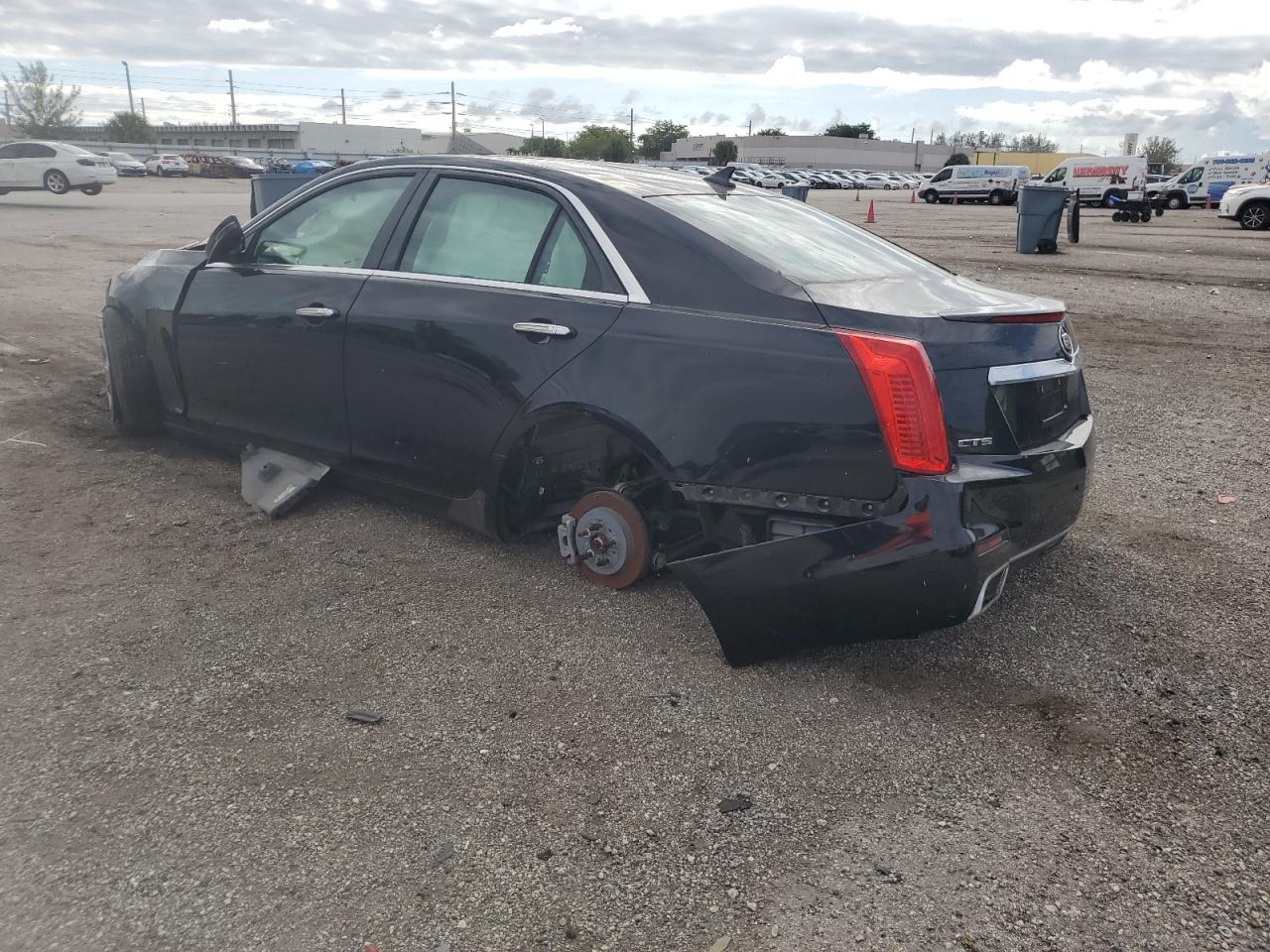 2014 Cadillac CTS VIN 1G6AV5S82E0151678 Copart auction photo, mechanical / all over damage thumbnail 2