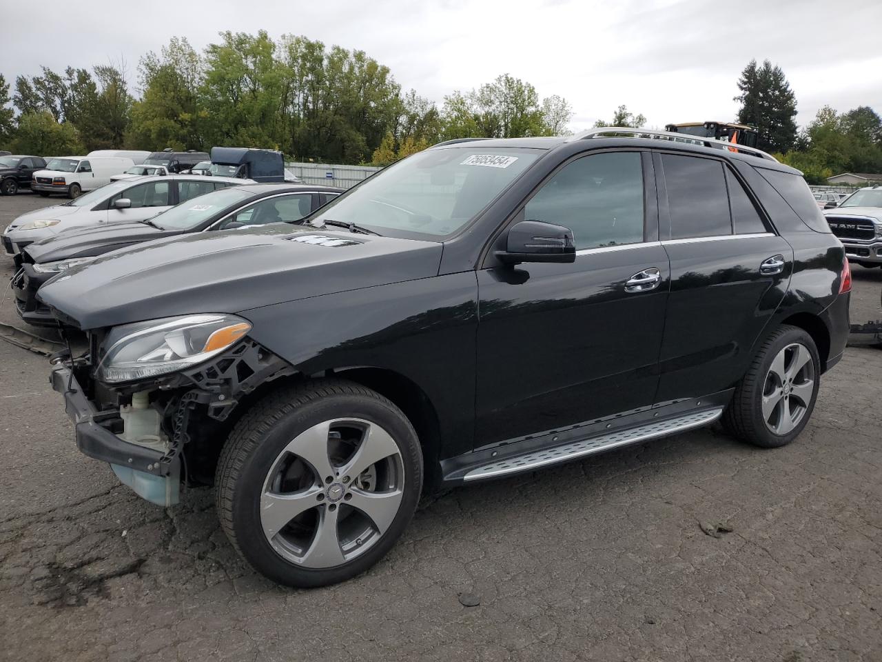 2016 Mercedes-Benz GLE VIN 4JGDA5HB8GA724648