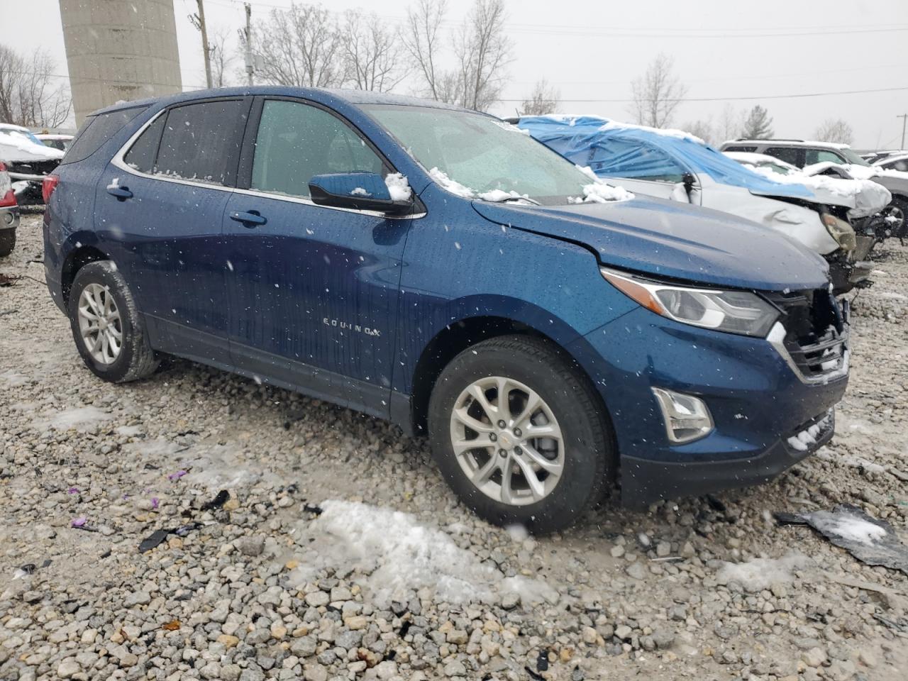 2020 Chevrolet Equinox VIN 2GNAXTEV0L6180928 Copart auction photo, front end damage thumbnail 4
