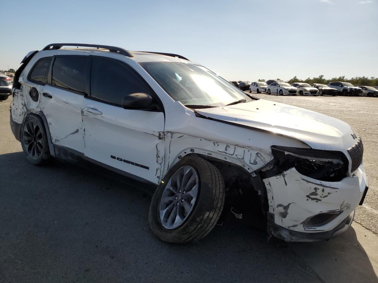 2021 Jeep Grand Cherokee VIN 1C4PJLMX8MD176605 Copart auction photo, all over / undercarriage damage thumbnail 4