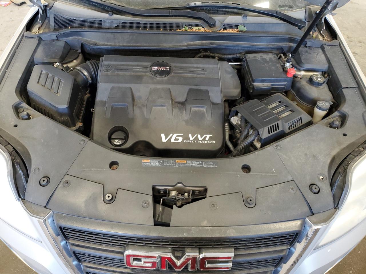 2010 GMC Terrain VIN 2CTFLFEY8A6275230 Copart auction photo, side / front end damage thumbnail 12