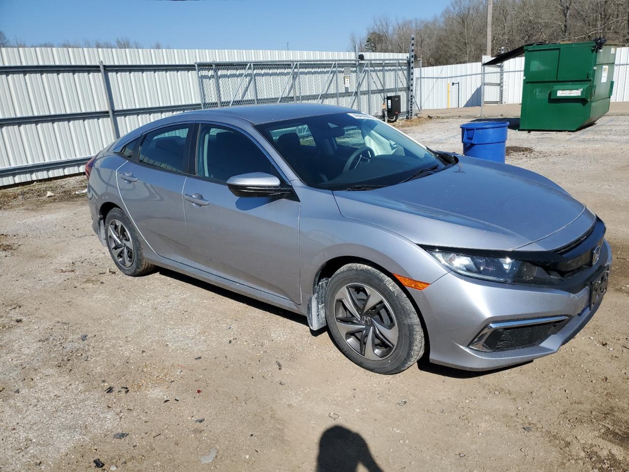 2021 Honda Civic VIN 2HGFC2F66MH541937 Copart auction photo, side / front end damage thumbnail 4