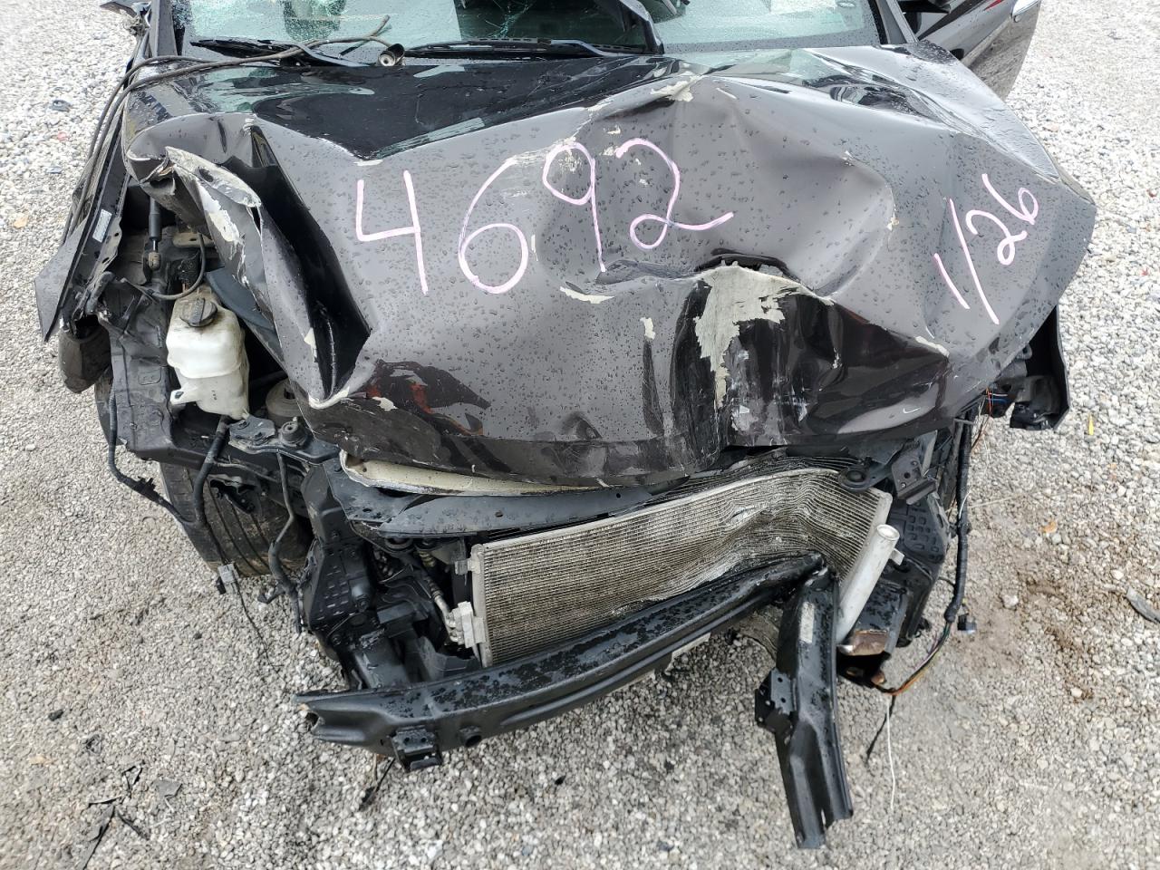 2018 Hyundai Santa Fe VIN KM8SM4HF9JU264692 Copart auction photo, all over damage thumbnail 13