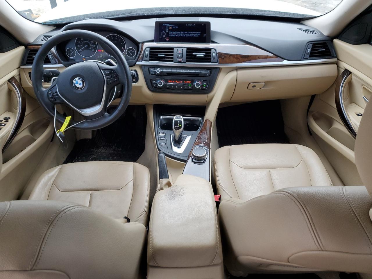 2015 BMW 3er VIN WBA3X5C55FD561449 Copart auction photo, front end / side damage thumbnail 8