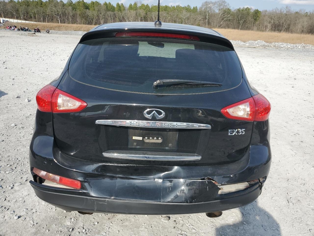 2008 Infiniti EX VIN JNKAJ09E48M301292 Copart auction photo, rear end damage thumbnail 6