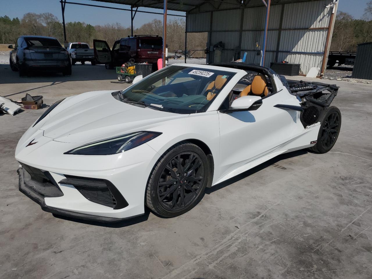 2023 Chevrolet Corvette VIN 1G1YB2D46P5137522 - Copart auction photo