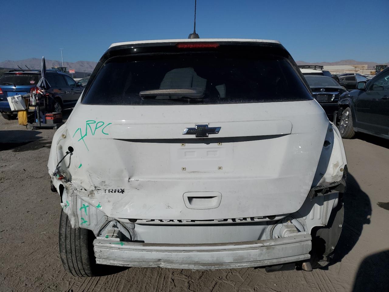2020 Chevrolet Trax VIN KL7CJKSB6LB055949 Copart auction photo, rear end / front end damage thumbnail 6