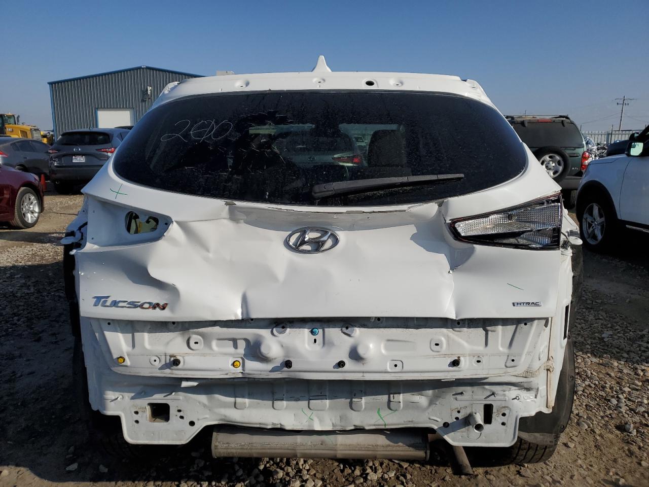 2020 Hyundai Tucson VIN KM8J2CA45LU162295 Copart auction photo, rear end damage thumbnail 6
