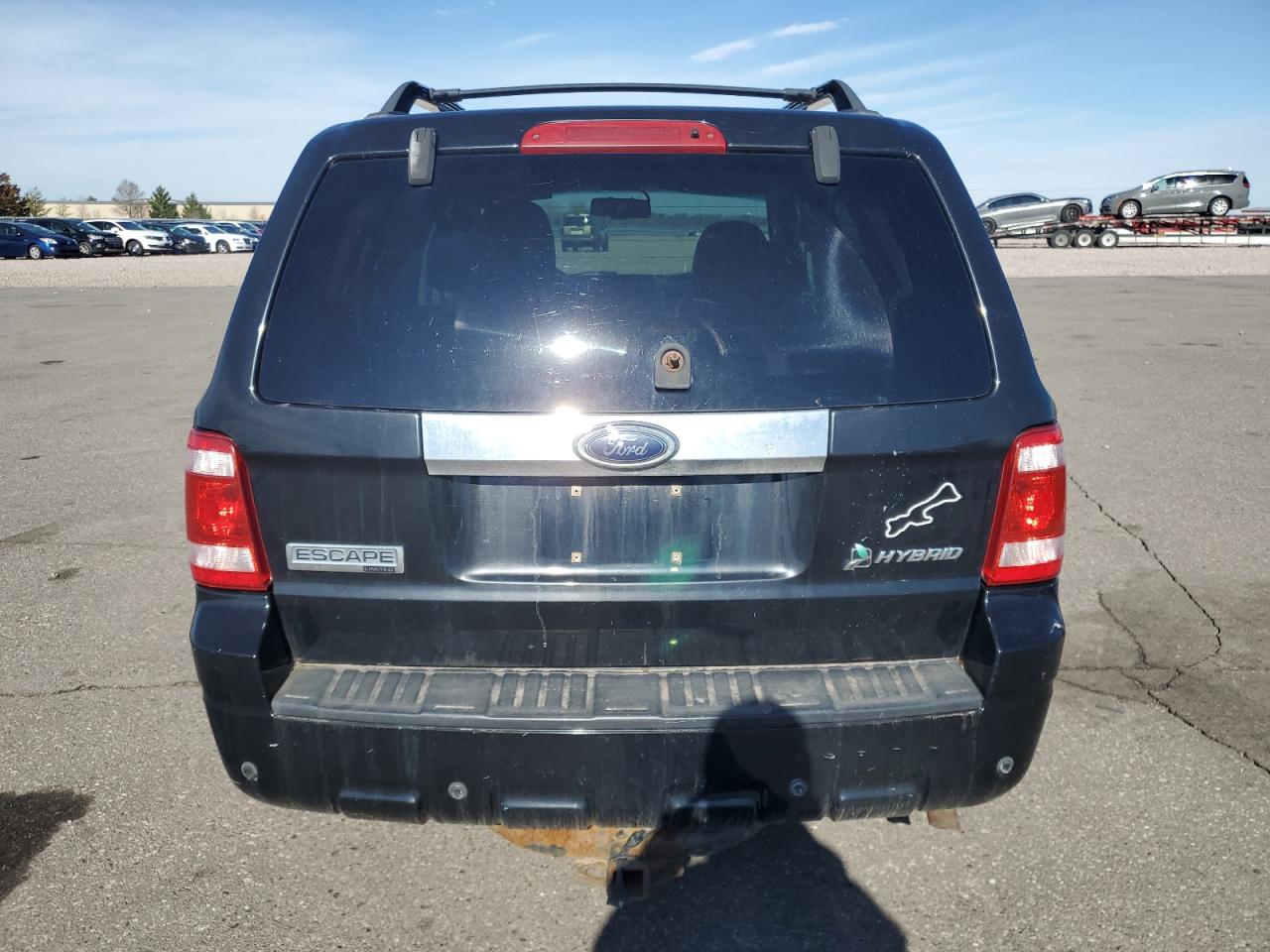 2009 Ford Escape VIN 1FMCU59349KA32345 Copart auction photo, front end / undercarriage damage thumbnail 6