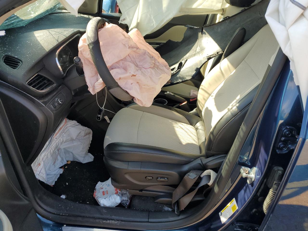 2019 Buick Encore VIN KL4CJASB8KB787540 Copart auction photo, front end damage thumbnail 7