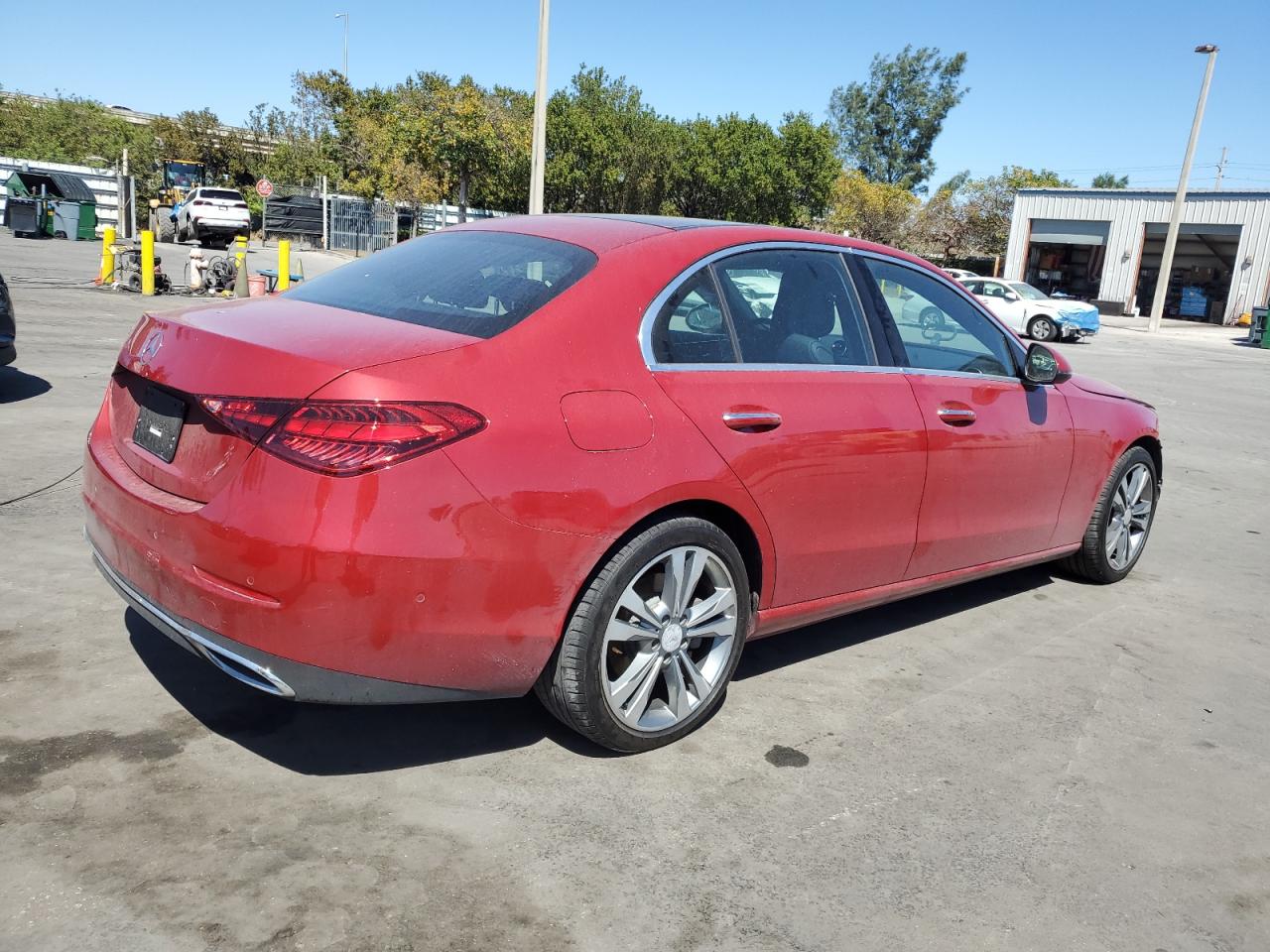 2024 Mercedes-Benz C-klasse VIN W1KAF4GB7RR188757 Copart auction photo, front end damage thumbnail 3