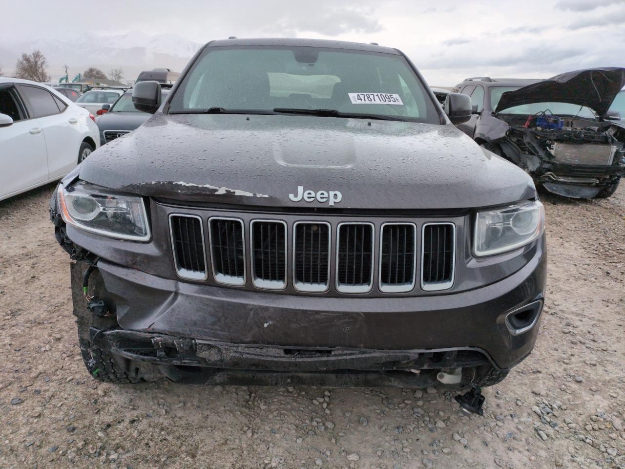 2015 Jeep Grand Cherokee VIN 1C4RJFAG4FC897348 Copart auction photo, front end damage thumbnail 5