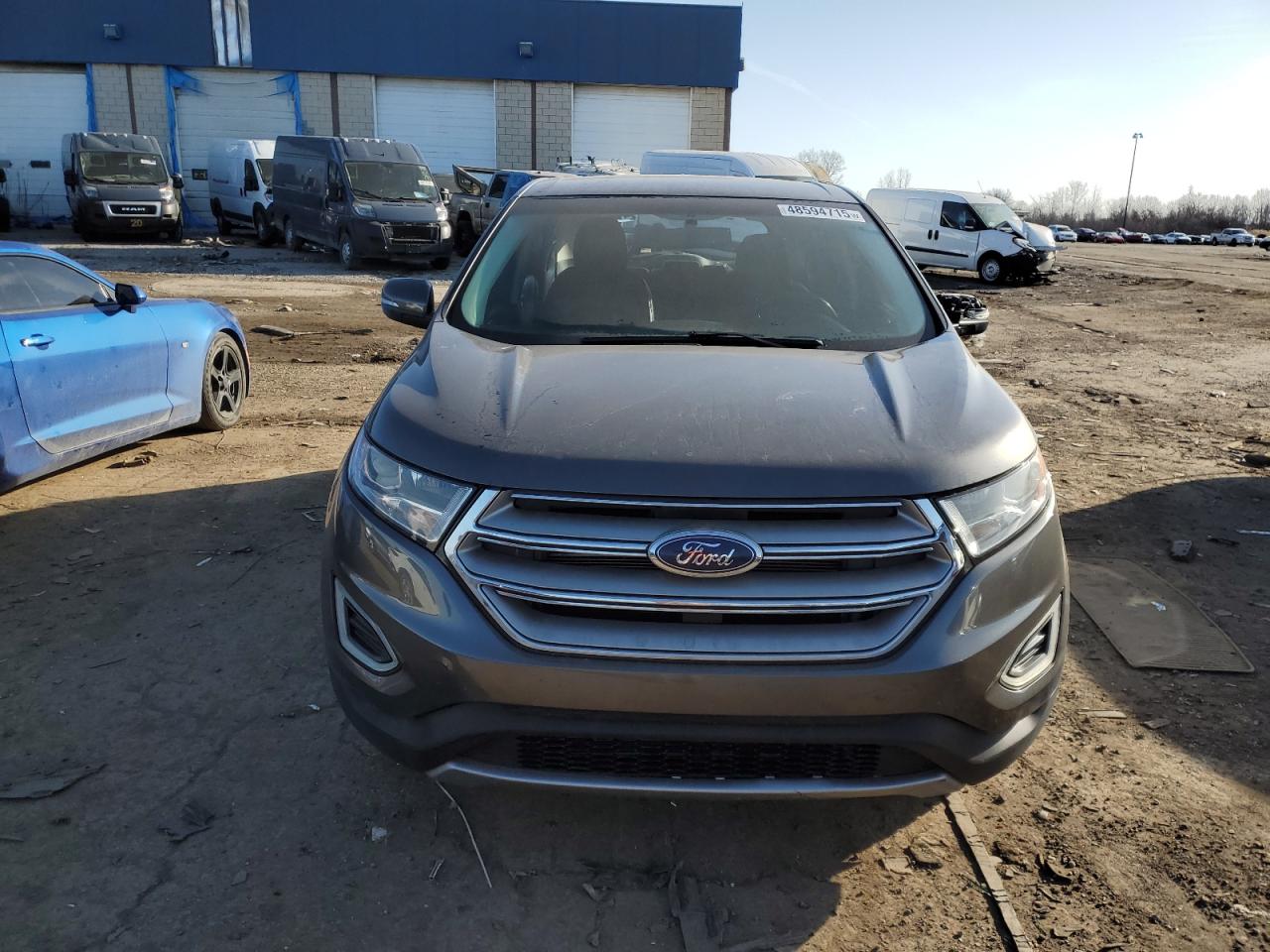 2015 Ford Edge VIN 2FMTK4J83FBC11179 Copart auction photo, all over damage thumbnail 5