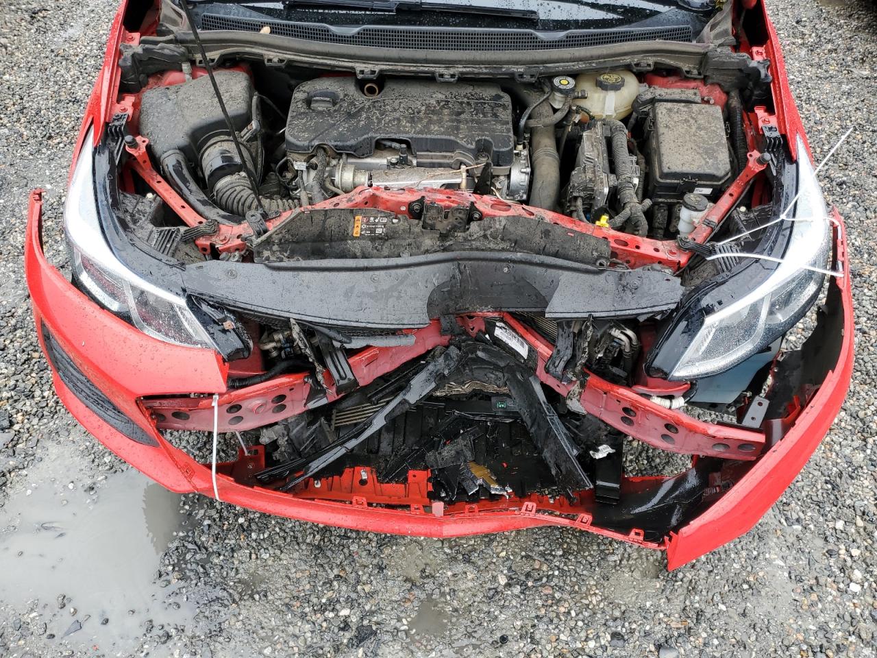 2019 Chevrolet Cruze VIN 1G1BC5SM9K7142153 Copart auction photo, front end / side damage thumbnail 11