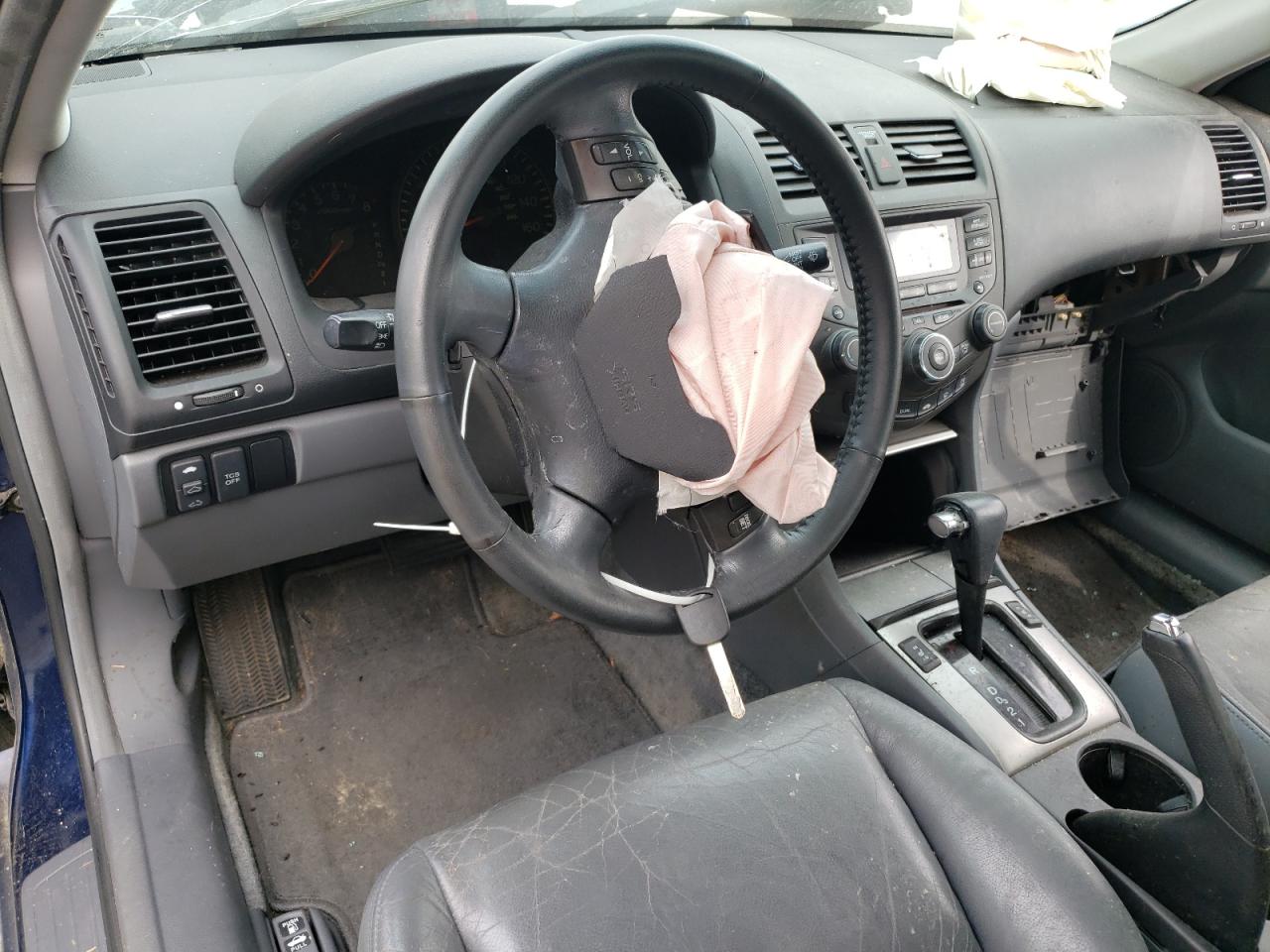 2004 Honda Accord VIN 1HGCM66594A040036 Copart auction photo, front end / side damage thumbnail 8