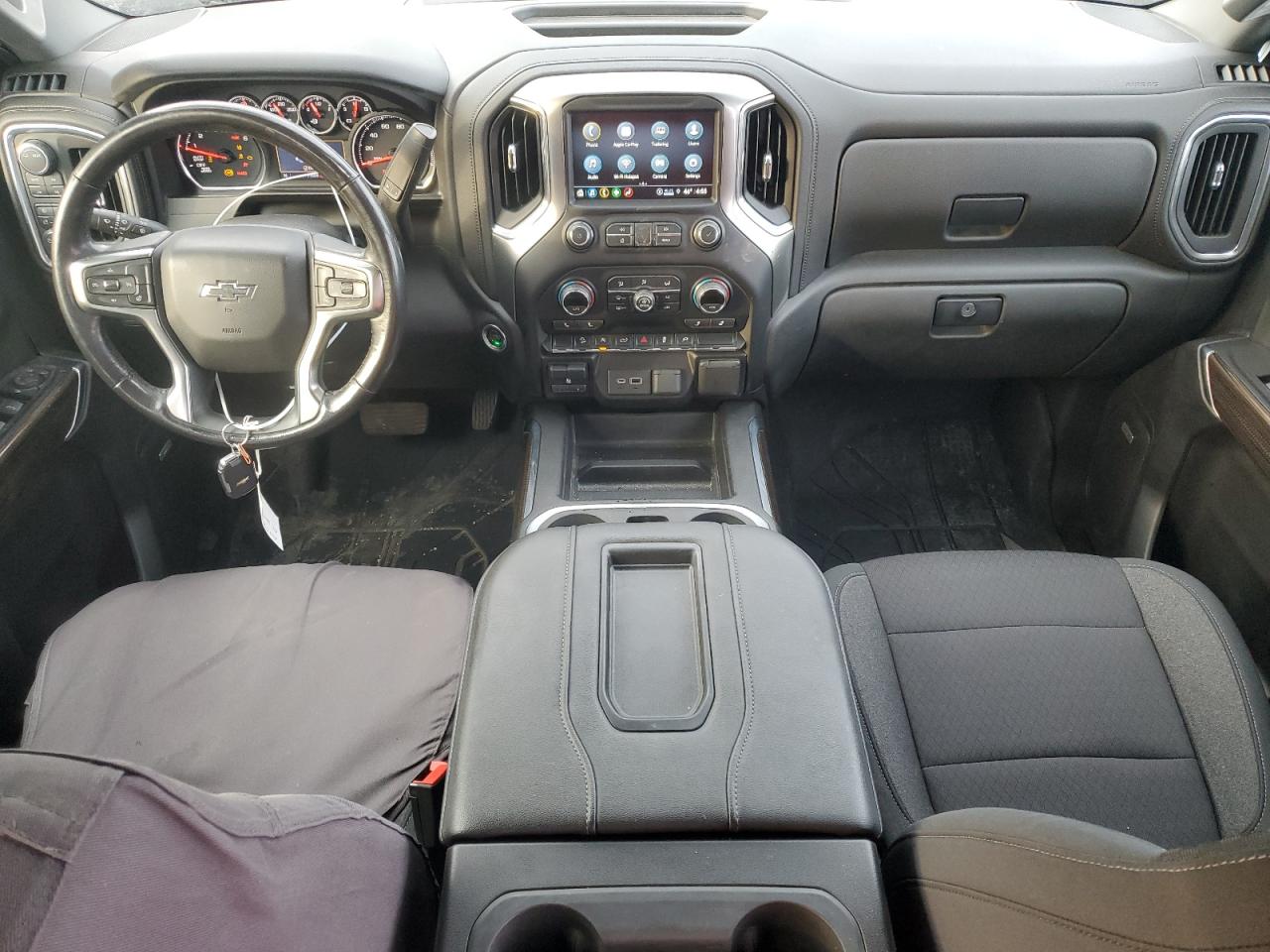 2021 Chevrolet Silverado VIN 1GCUYEED2MZ128065 Copart auction photo, front end damage thumbnail 8