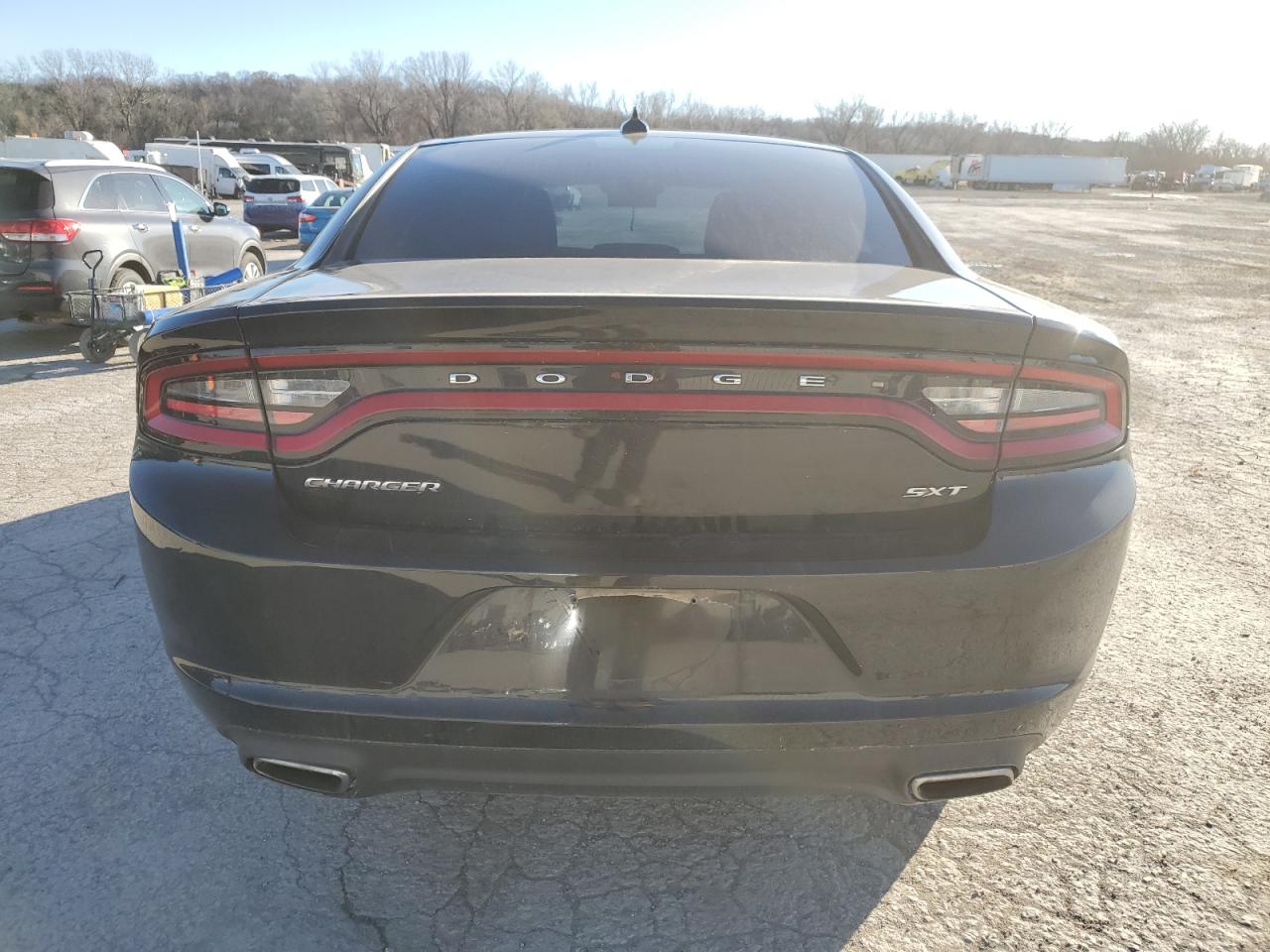 2016 Dodge Charger VIN 2C3CDXHGXGH346885 Copart auction photo, vandalism damage thumbnail 5