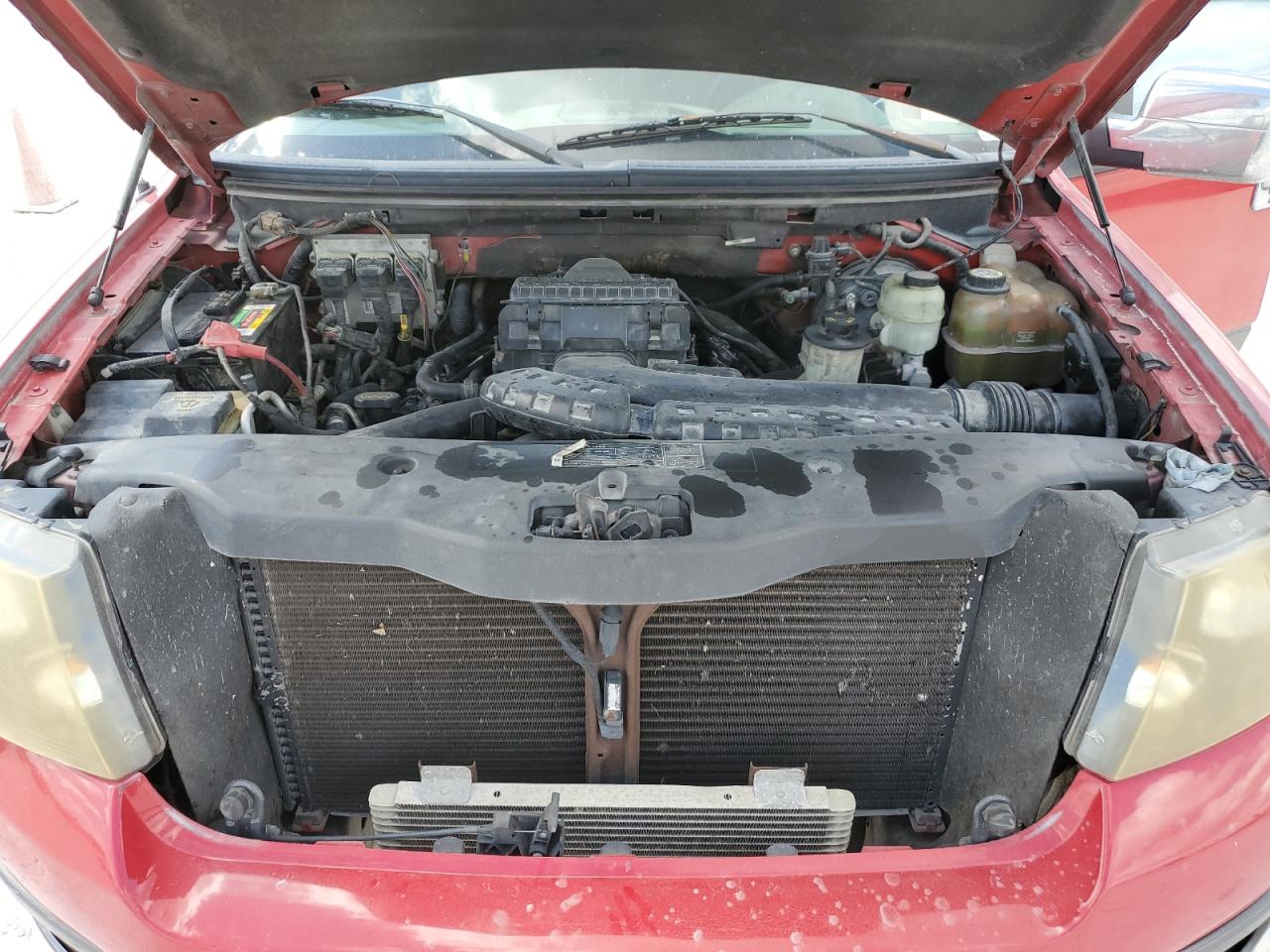 2005 Ford F-150 VIN 1FTPW14595FA66091 Copart auction photo, front end damage thumbnail 12