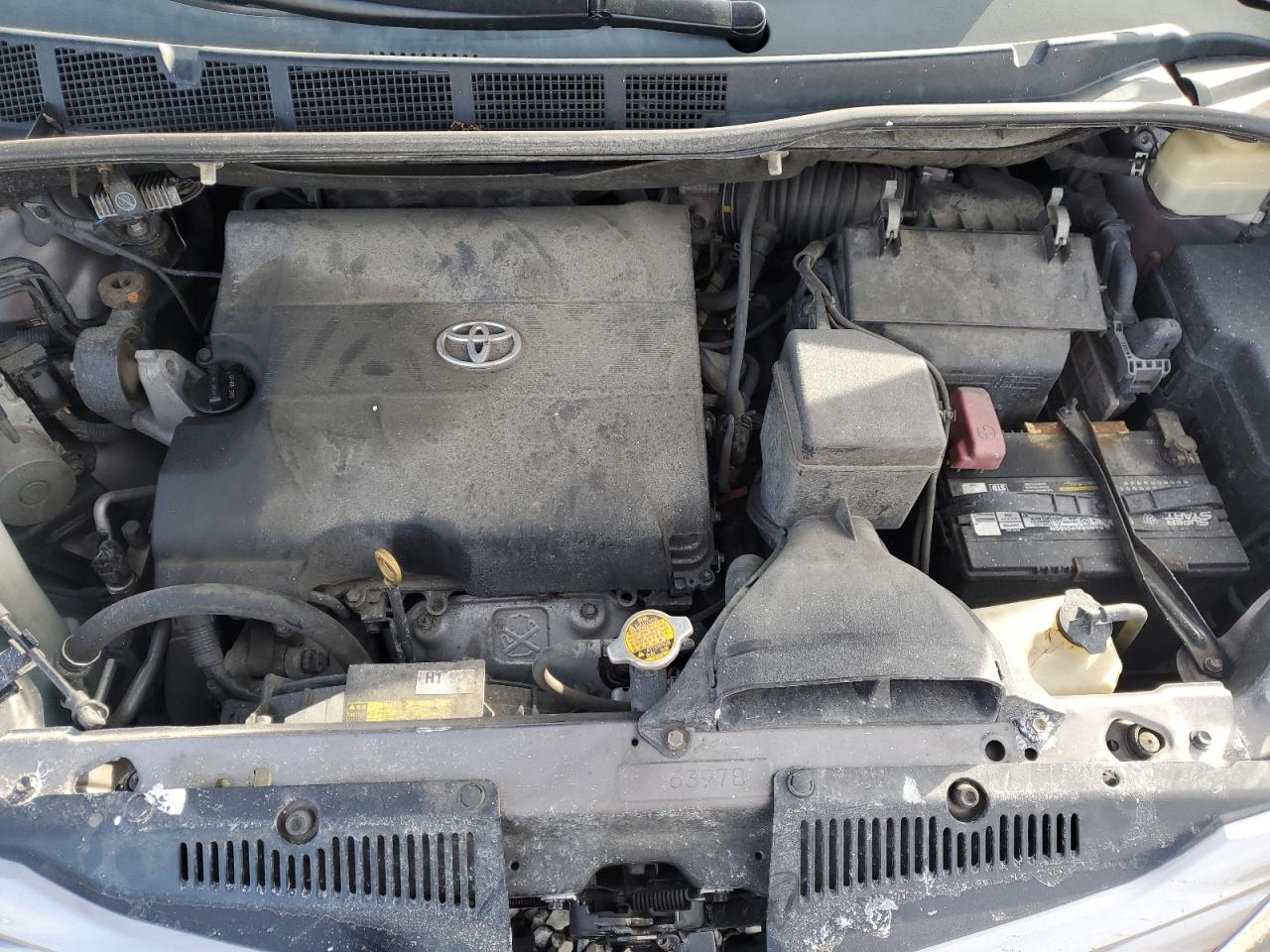 2016 Toyota Sienna VIN 5TDYK3DC2GS719776 Copart auction photo, front end / side damage thumbnail 14