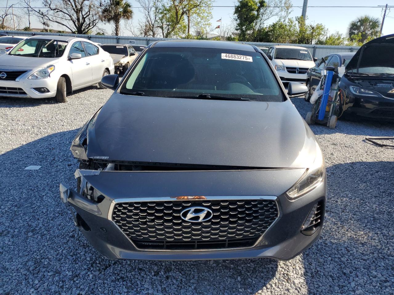 2018 Hyundai Elantra VIN KMHH35LE1JU063435 Copart auction photo, front end / side damage thumbnail 5