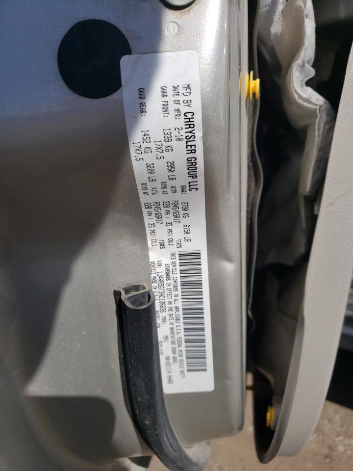 2010 Jeep Grand Cherokee VIN 1J4RR5GT3AC138636 Copart auction photo, all over damage thumbnail 14