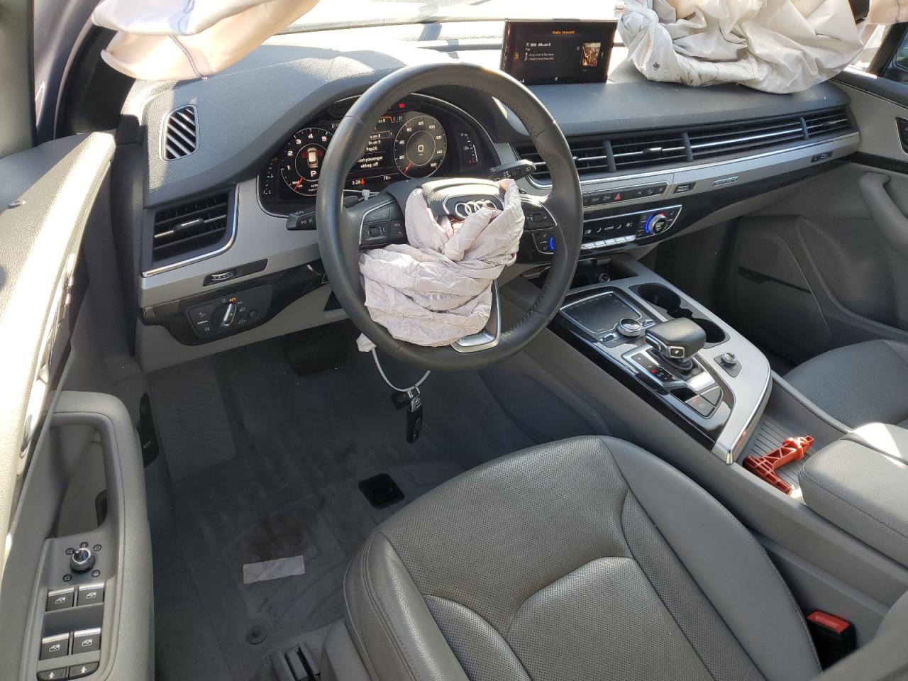 2019 Audi Q7 VIN WA1LHAF79KD047260 Copart auction photo, side / front end damage thumbnail 8
