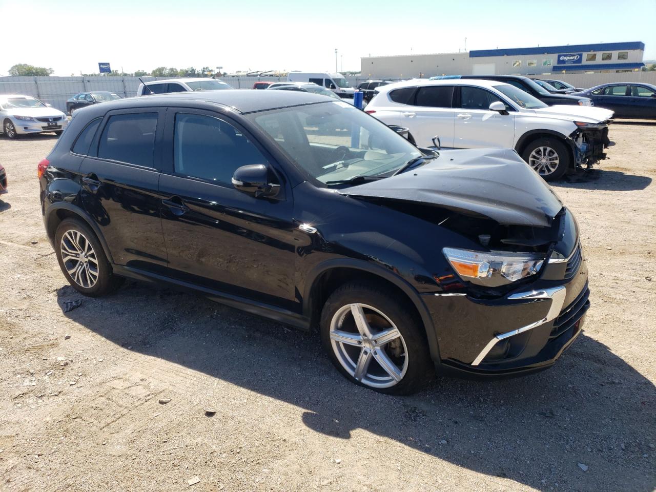 2016 Mitsubishi Outlander VIN JA4AR3AU2GZ029092 Copart auction photo, front end / hail damage thumbnail 4