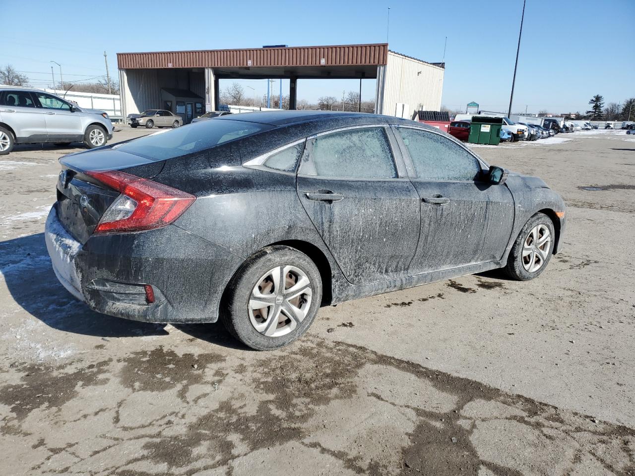 2016 Honda Civic VIN 19XFC2F50GE087058 Copart auction photo, front end / mechanical damage thumbnail 3