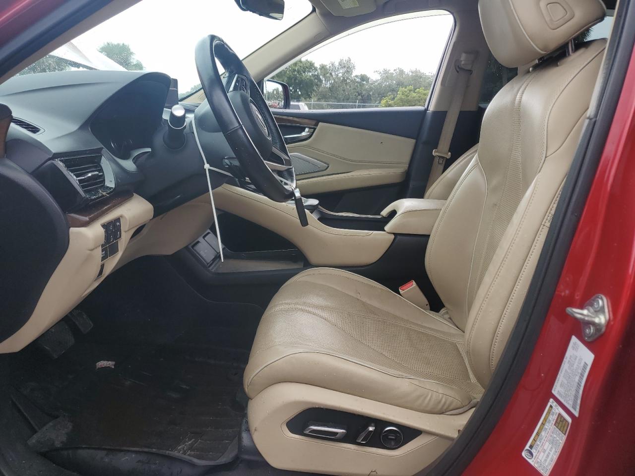 2019 Acura RDX VIN 5J8TC2H77KL003126 Copart auction photo, water/flood damage thumbnail 7