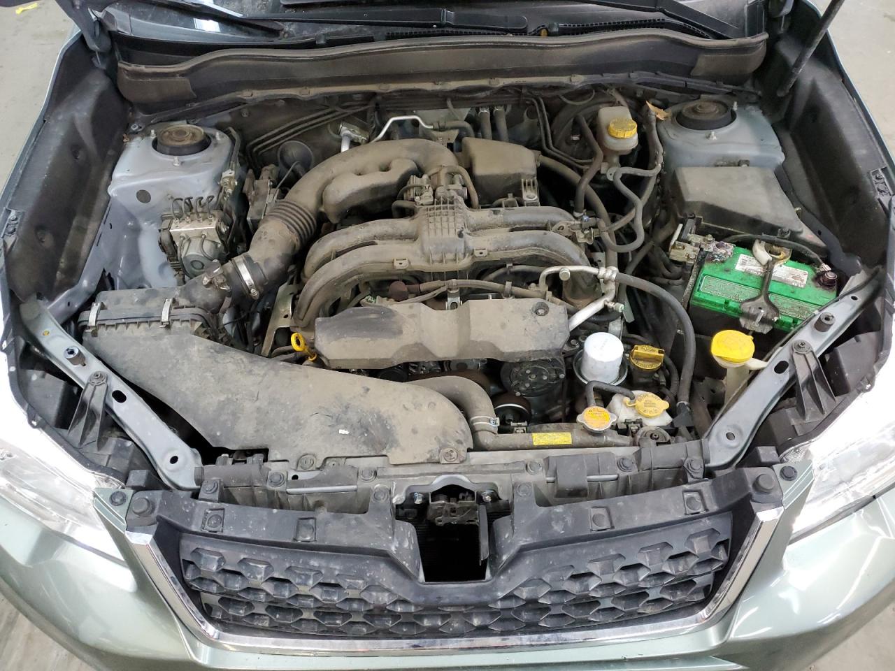 2015 Subaru Forester VIN JF2SJADC4FH520584 Copart auction photo, side / front end damage thumbnail 12
