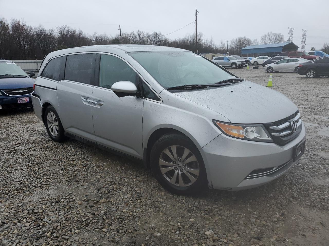 2015 Honda Odyssey VIN 5FNRL5H66FB110274 Copart auction photo, rear end damage thumbnail 4