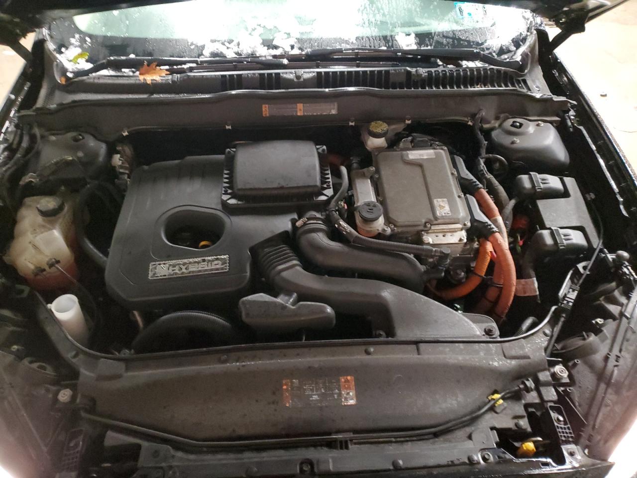 2019 Ford Fusion VIN 3FA6P0LU0KR165026 Copart auction photo, front end damage thumbnail 11