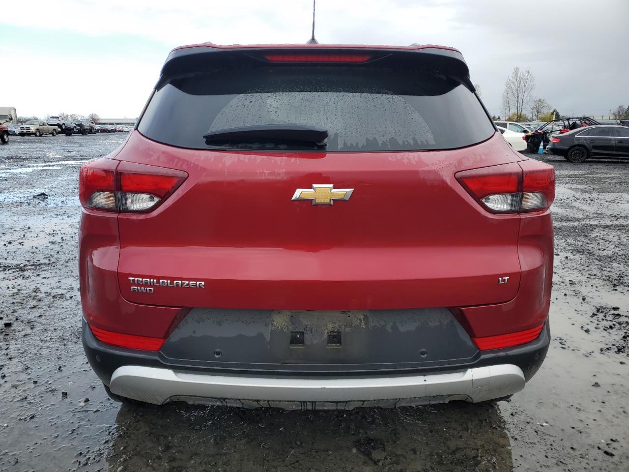 2021 Chevrolet TrailBlazer VIN KL79MRSL9MB033643 Copart auction photo, front end / side damage thumbnail 6