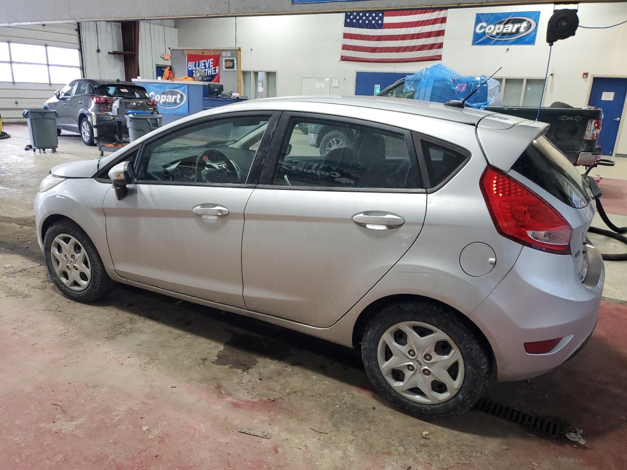 2013 Ford Fiesta VIN 3FADP4EJ0DM184516 Copart auction photo, front end damage thumbnail 2