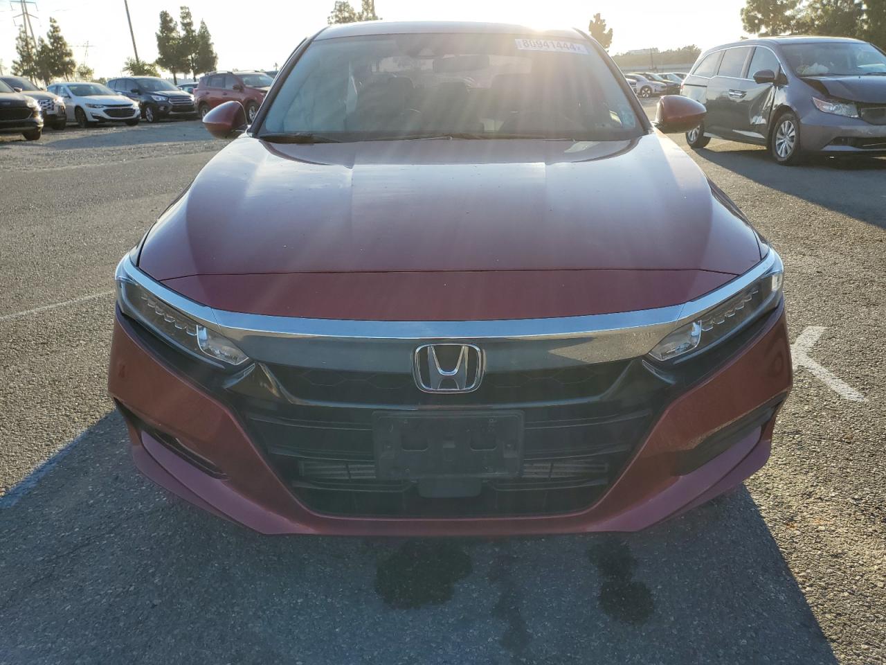 2020 Honda Accord VIN 1HGCV1F15LA071523 Copart auction photo, side damage thumbnail 5