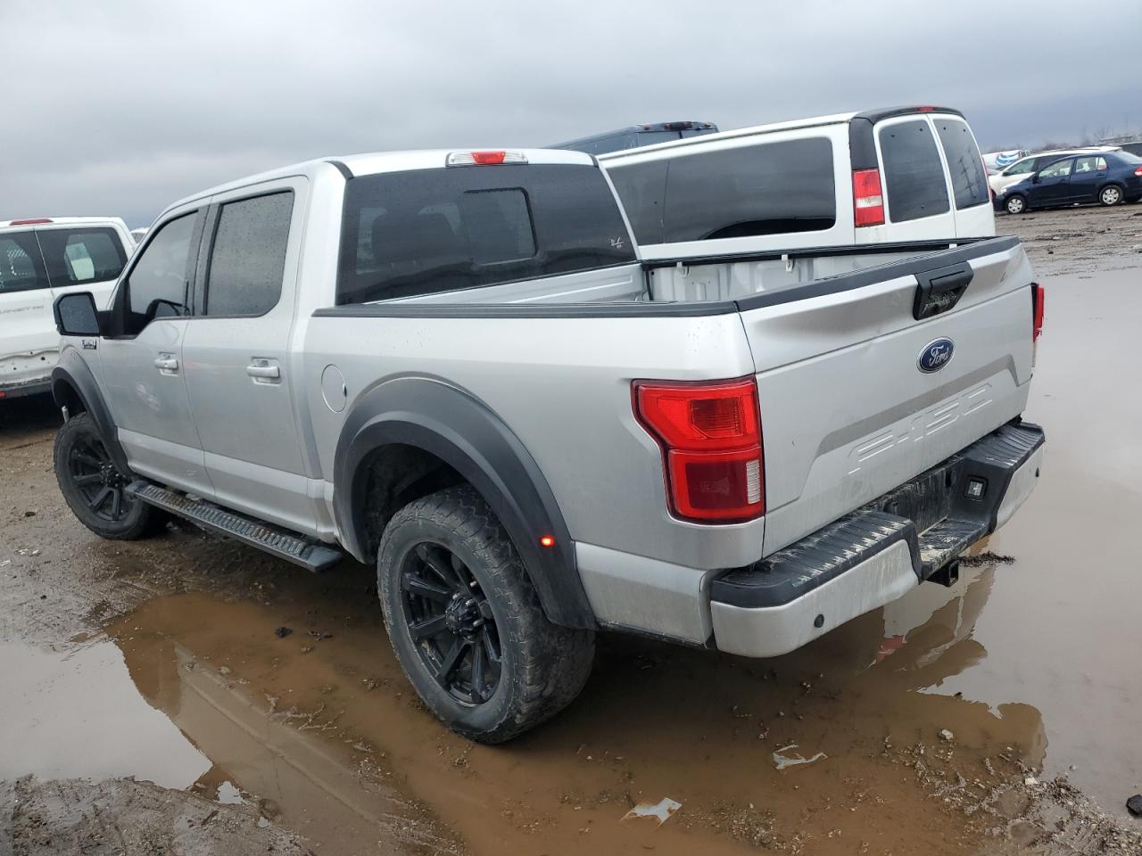 2019 Ford F-150 VIN 1FTEW1E54KFC12902 Copart auction photo, rear end / minor dent/scratches damage thumbnail 2