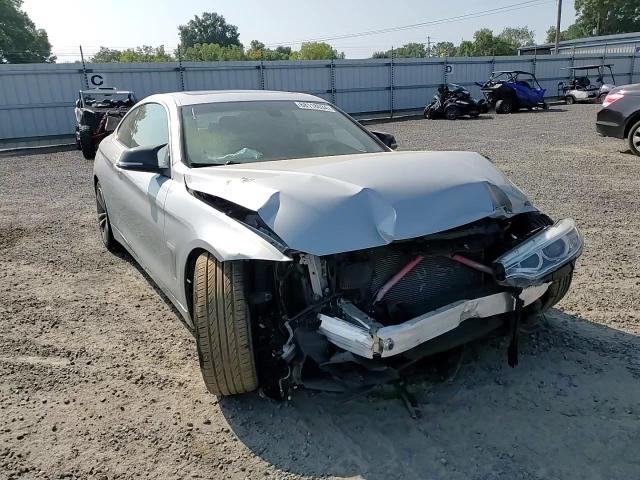 2016 BMW 4er VIN WBA3N7C5XGK226265 Copart auction photo, front end / undercarriage damage thumbnail 11