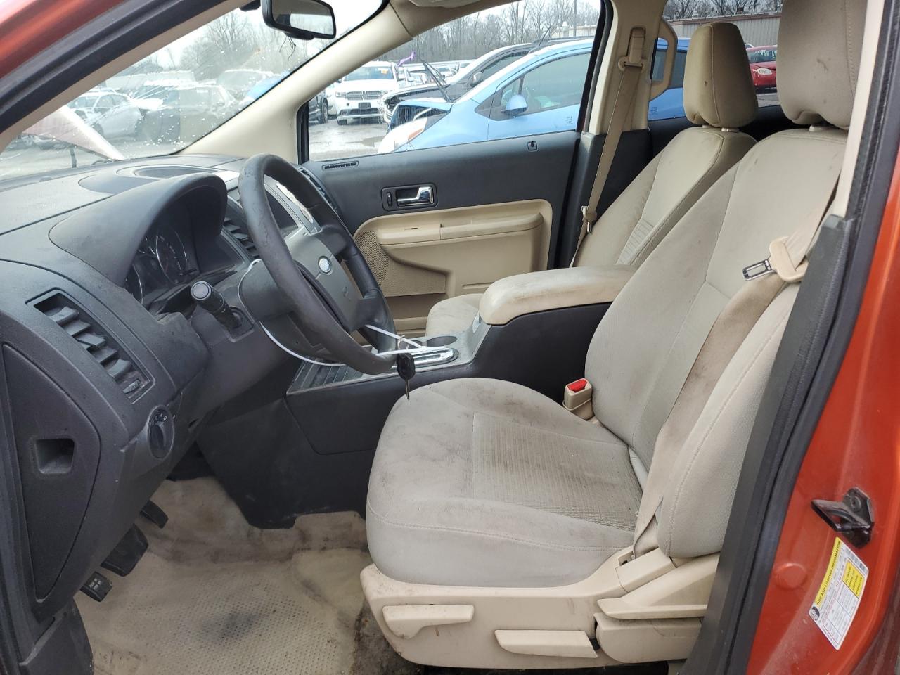 2008 Ford Edge VIN 2FMDK36C98BA90124 Copart auction photo, all over damage thumbnail 7