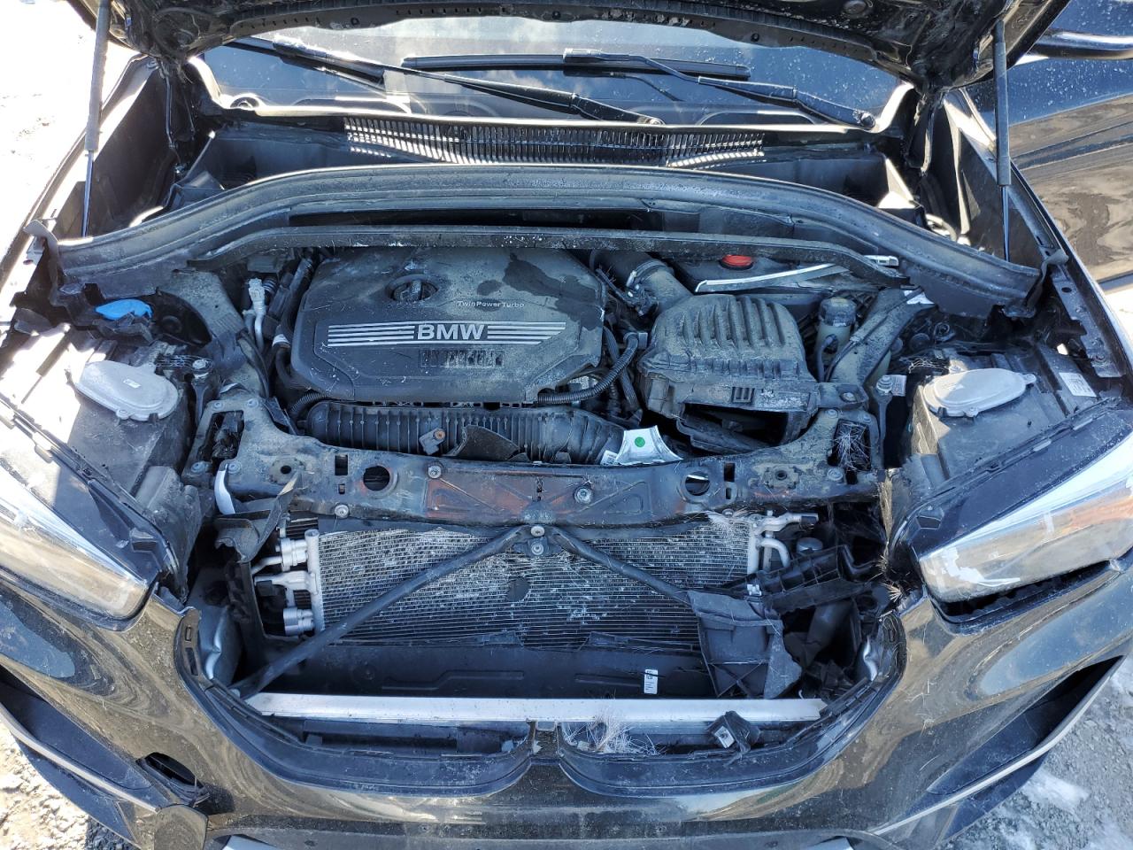 2021 BMW X1 VIN WBXJG9C04M5T78933 Copart auction photo, front end / minor dent/scratches damage thumbnail 12