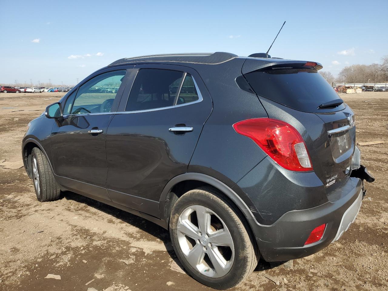 2016 Buick Encore VIN KL4CJASB7GB682463 Copart auction photo, rear end / side damage thumbnail 2