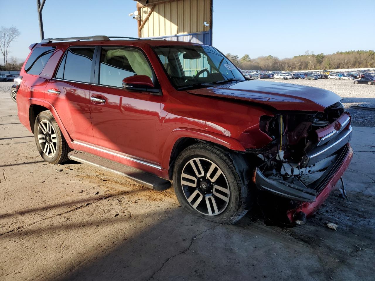 2021 Toyota 4Runner VIN JTEKU5JR3M5960179 Copart auction photo, front end damage thumbnail 4