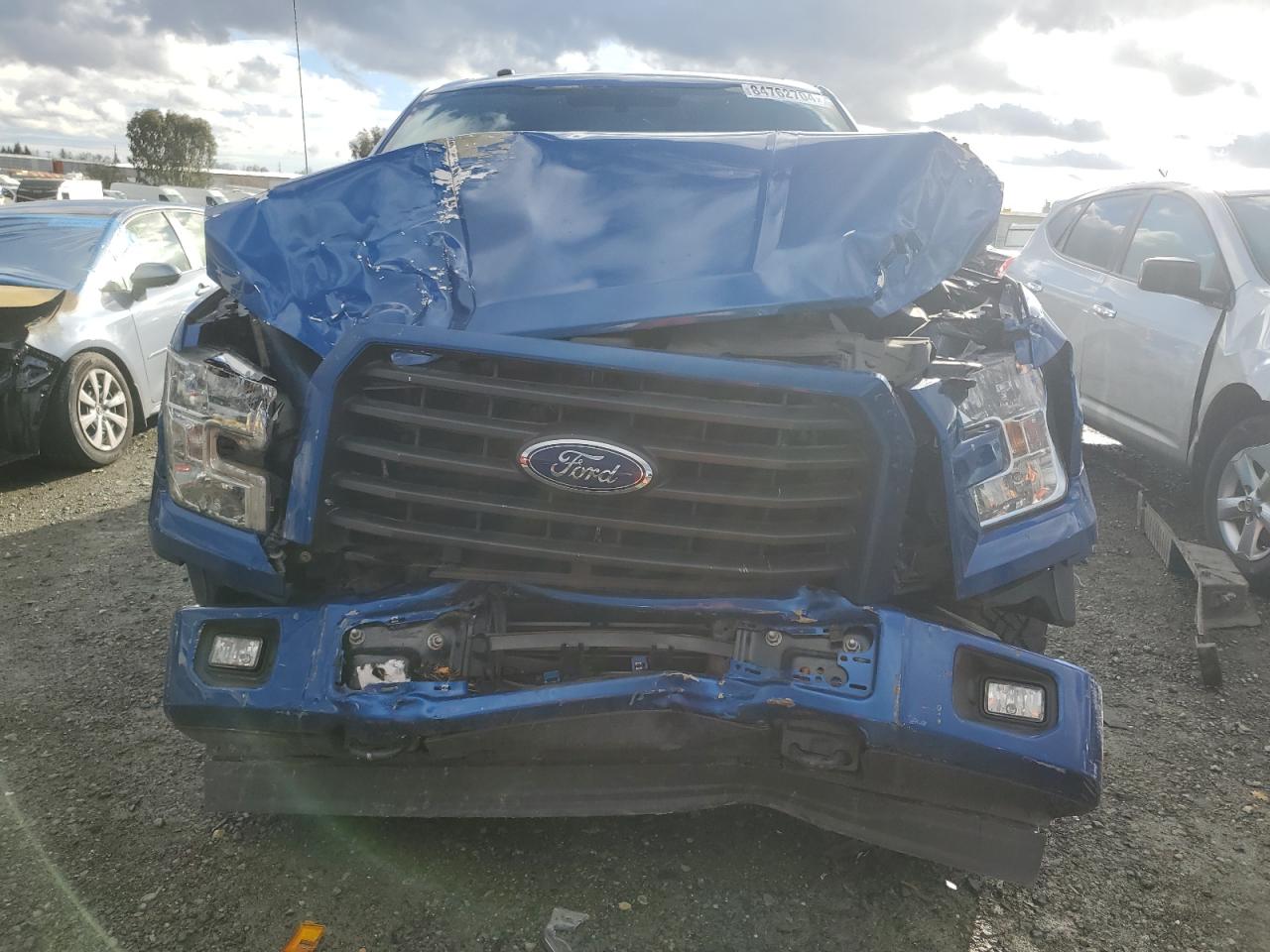 2017 Ford F-150 VIN 1FTEW1EP8HKC45631 Copart auction photo, all over damage thumbnail 5
