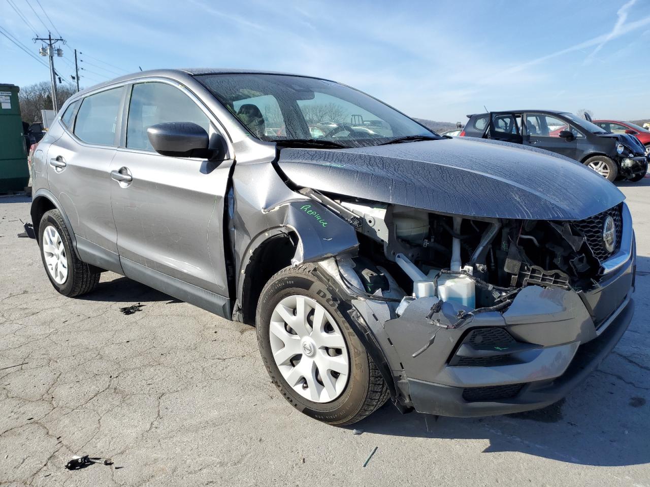 2020 Nissan Rogue VIN JN1BJ1CV7LW274142 Copart auction photo, front end damage thumbnail 4