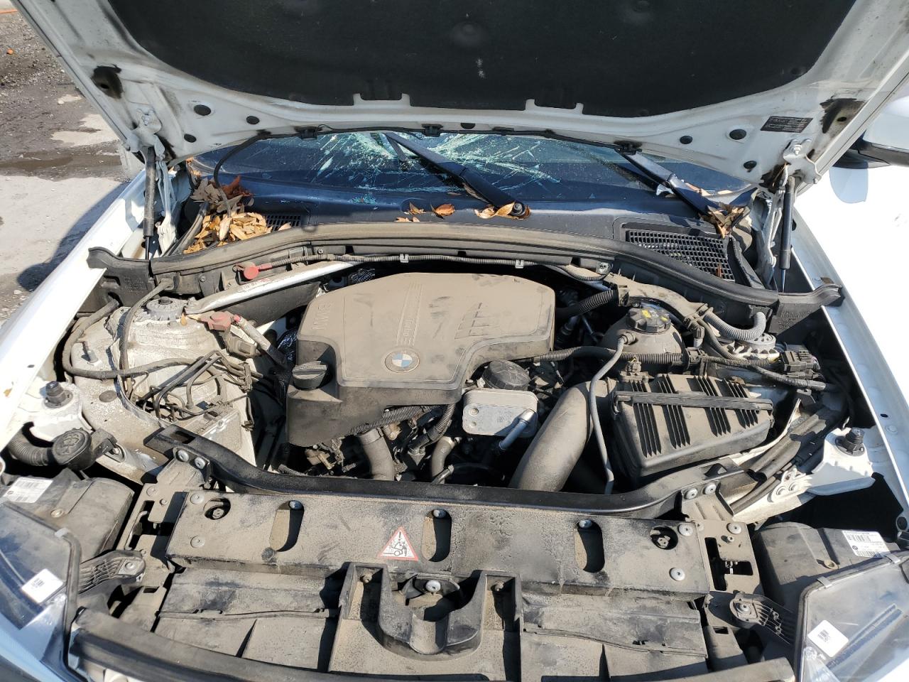 2015 BMW X3 VIN 5UXWX9C55F0D53703 Copart auction photo, top/roof damage thumbnail 12