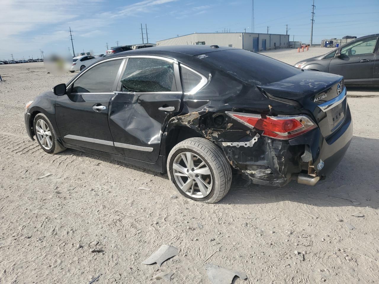 2015 Nissan Altima VIN 1N4AL3AP6FC171289 Copart auction photo, side / rear end damage thumbnail 2