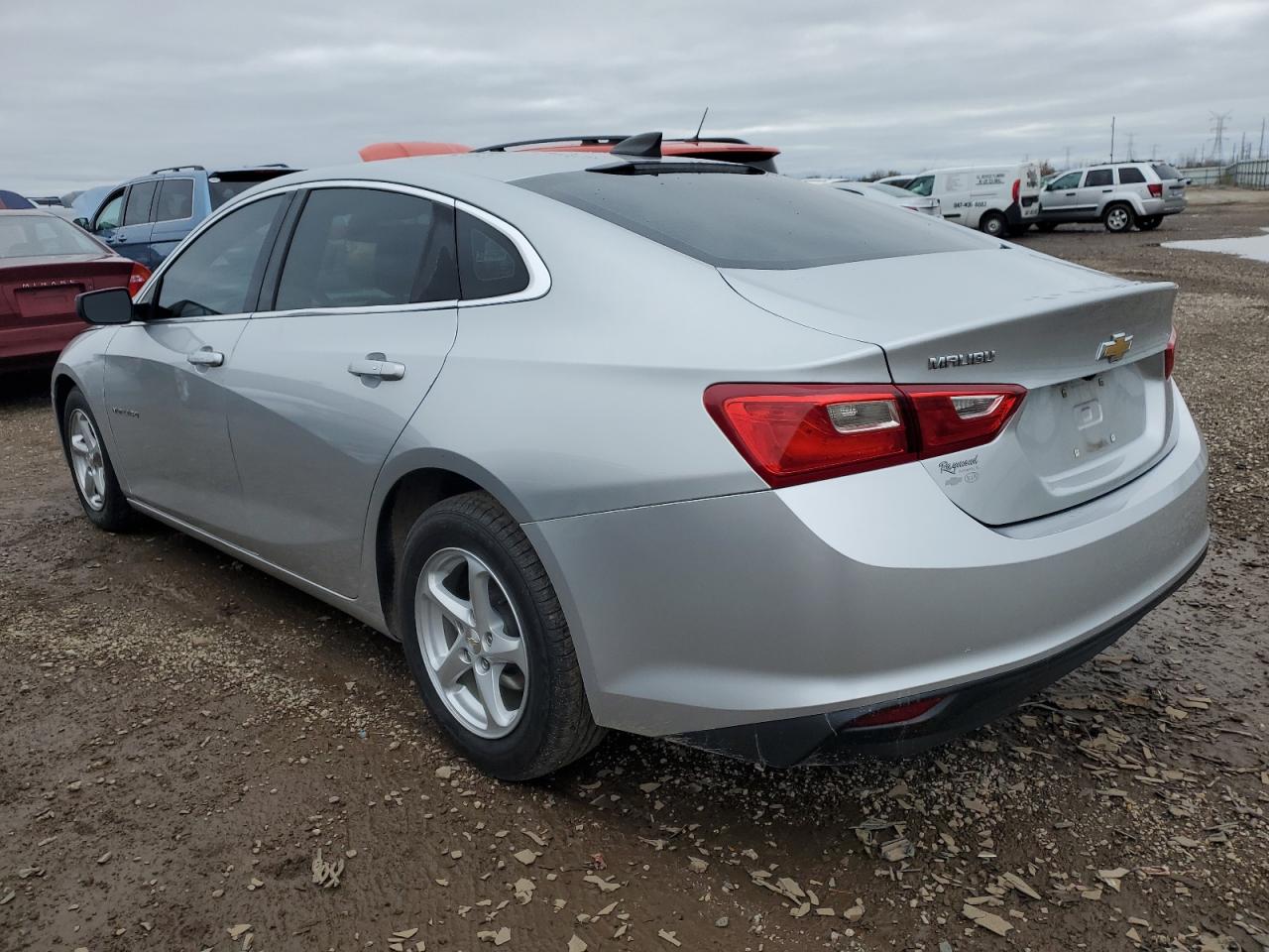2017 Chevrolet Malibu VIN 1G1ZB5ST8HF124122 Copart auction photo, front end damage thumbnail 2