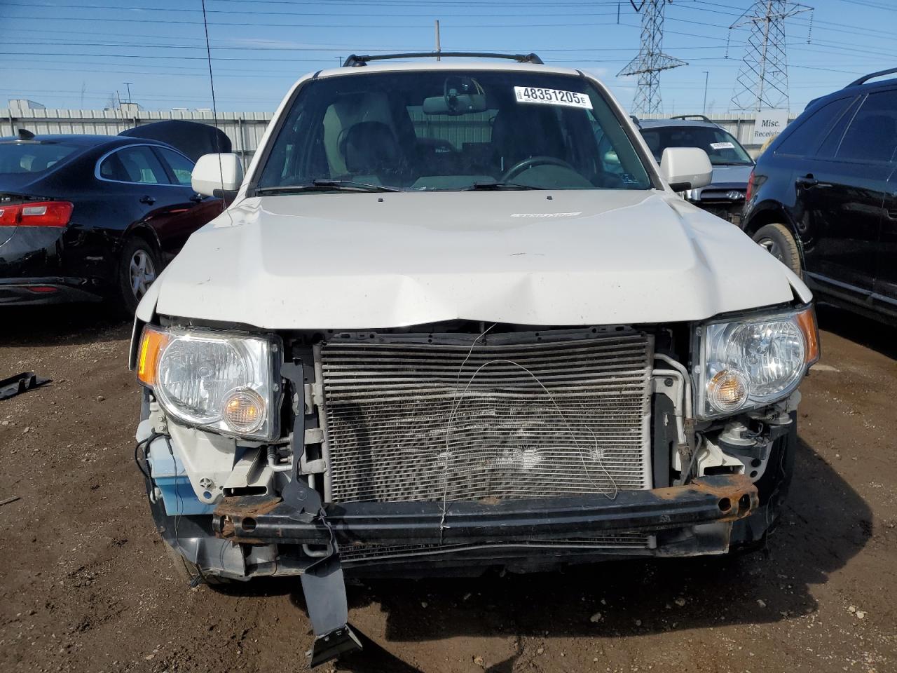 2012 Ford Escape VIN 1FMCU0EG7CKC25124 Copart auction photo, front end damage thumbnail 5